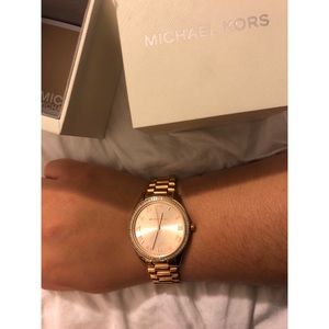 Michael Kors Rose Gold Watch